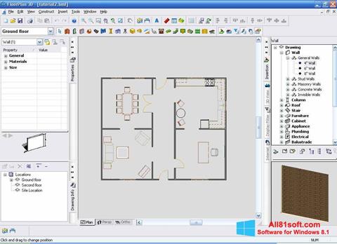 Ekran görüntüsü FloorPlan 3D Windows 8.1