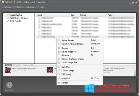 Ekran görüntüsü DAEMON Tools Ultra Windows 8.1