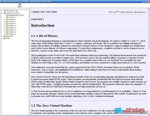 Ekran görüntüsü Java Virtual Machine Windows 8.1
