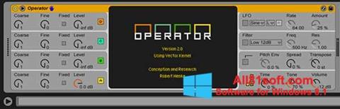 Ekran görüntüsü OperaTor Windows 8.1