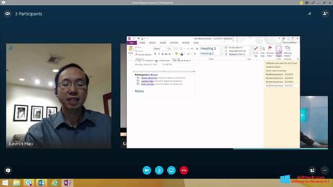 Ekran görüntüsü Skype for Business Windows 8.1