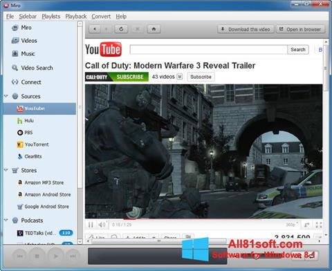 Ekran görüntüsü Miro Windows 8.1