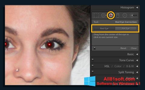 Ekran görüntüsü Red Eye Remover Windows 8.1