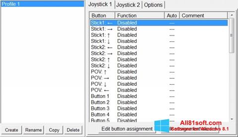Ekran görüntüsü JoyToKey Windows 8.1