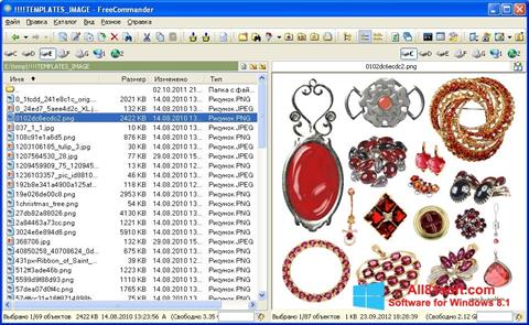 Ekran görüntüsü FreeCommander Windows 8.1