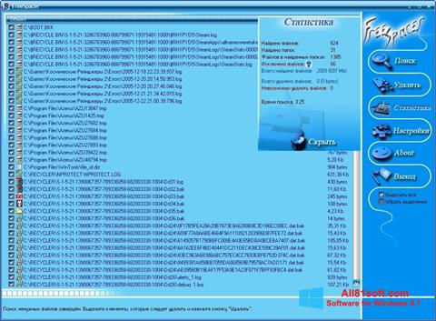 Ekran görüntüsü FreeSpacer Windows 8.1