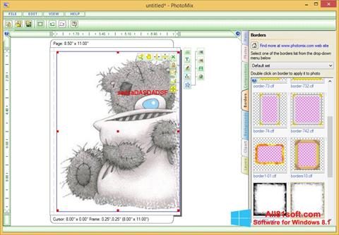 Ekran görüntüsü PhotoMix Collage Windows 8.1