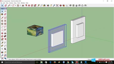 Ekran görüntüsü SketchUp Make Windows 8.1